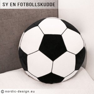 Sy en snygg och lättsydd fotbollskudde.