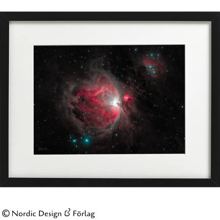 Hjärta Nebulosa - Heart nebula, hjärtnebulosan - Fotoart - Poster - Tavla