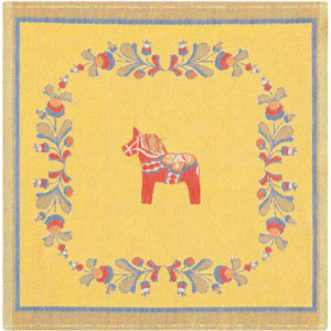 084 Kurbits - Servett / Duk 47 x 47 cm